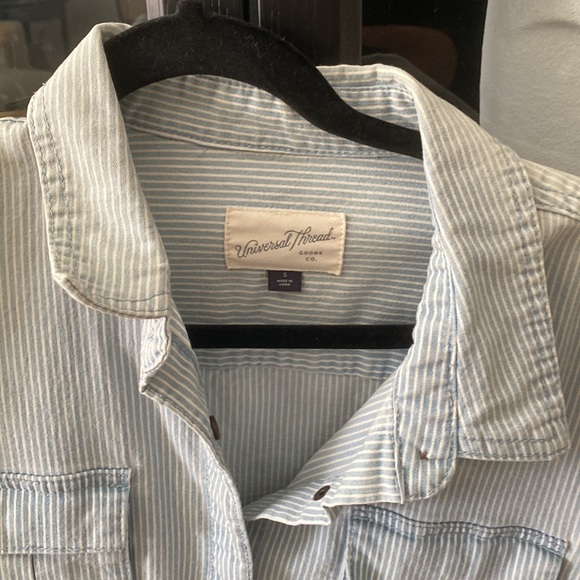 Universal Threads Railroad Striped Utility Jacket - Picture 2 of 6